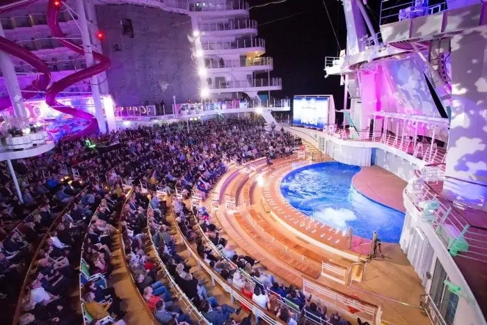 Spectacle AquaTheatre sur Harmony of the Seas