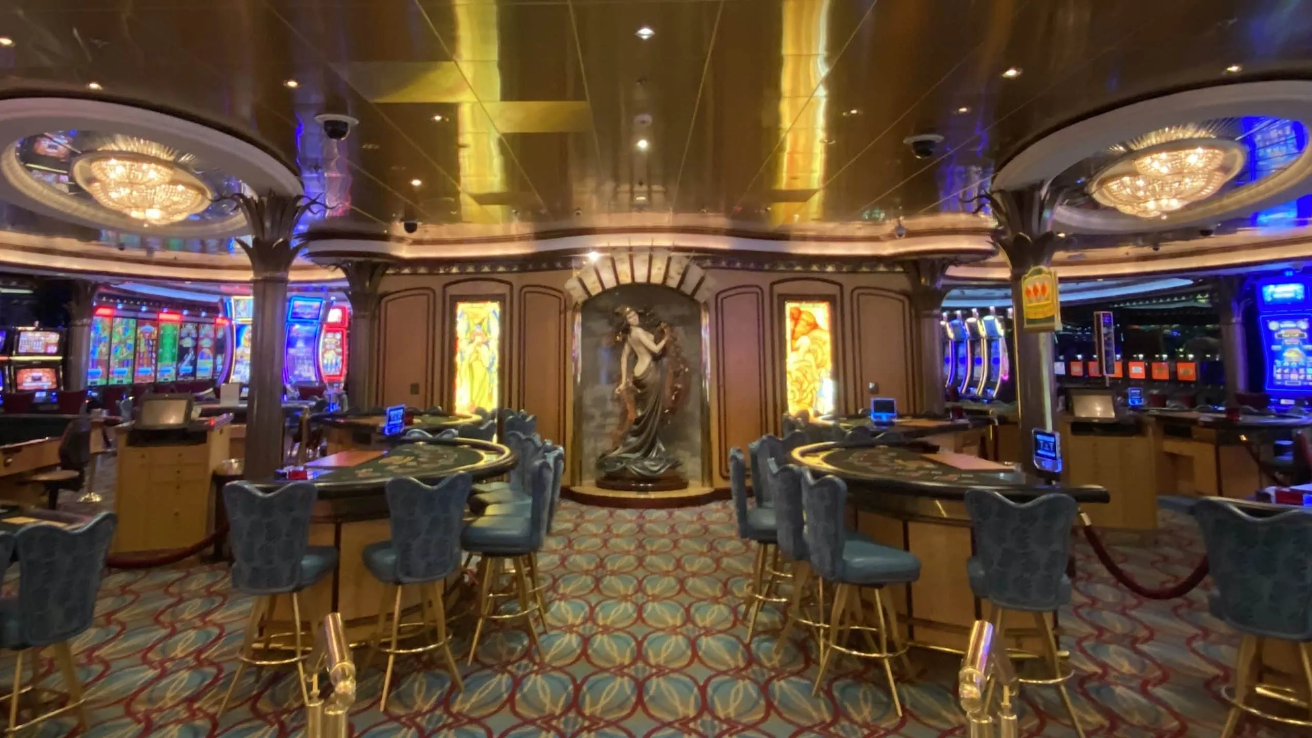 Casino Royal sur Serenade of the Seas prise lors de notre croisière 2022 en Alaska