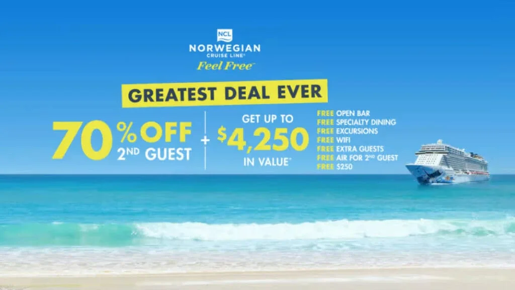 Norwegian Cruise Line propose le Black Friday, la meilleure offre de tous les temps