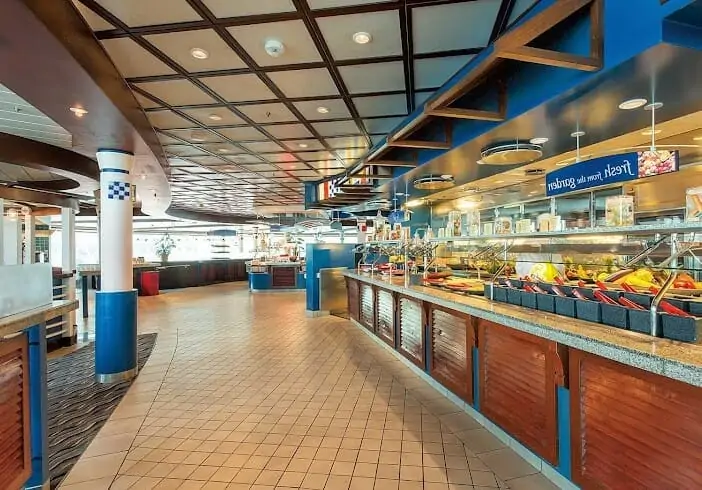 Café Windjammer de Royal Caribbean