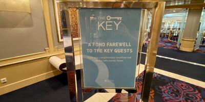 Un adieu affectueux aux invités de The Key