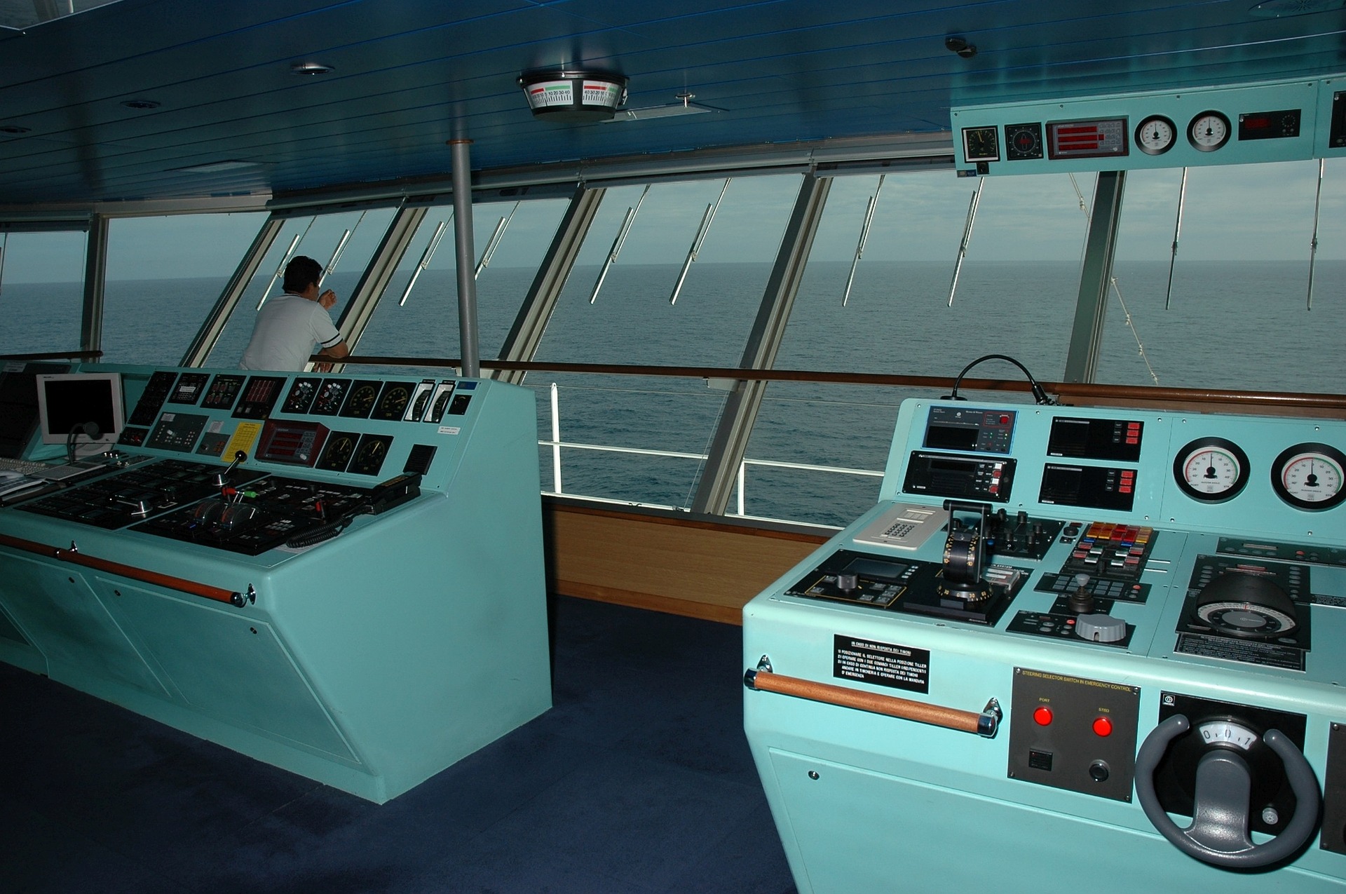 Pont d'un bateau de croisière