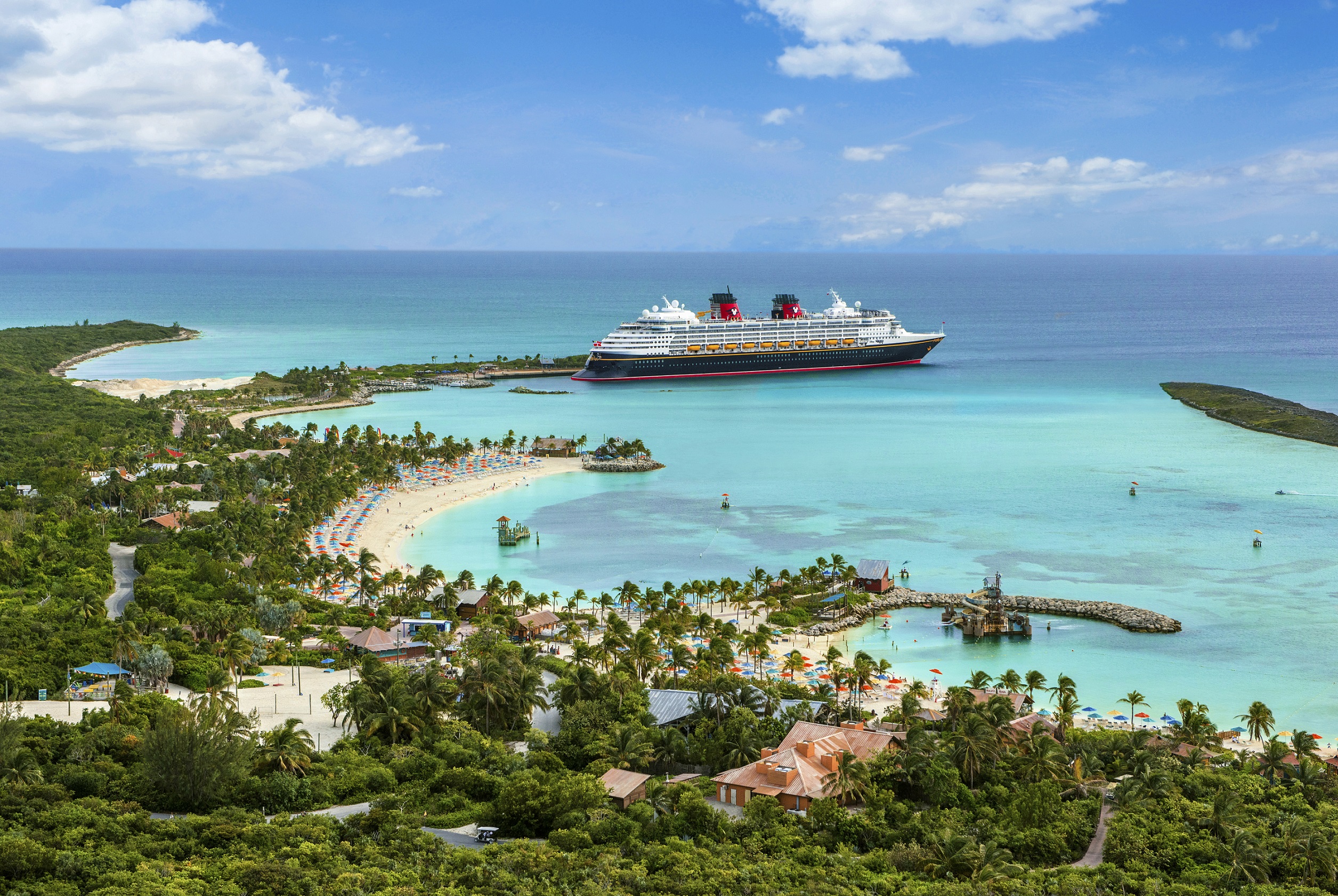 Antenne de Castaway Cay