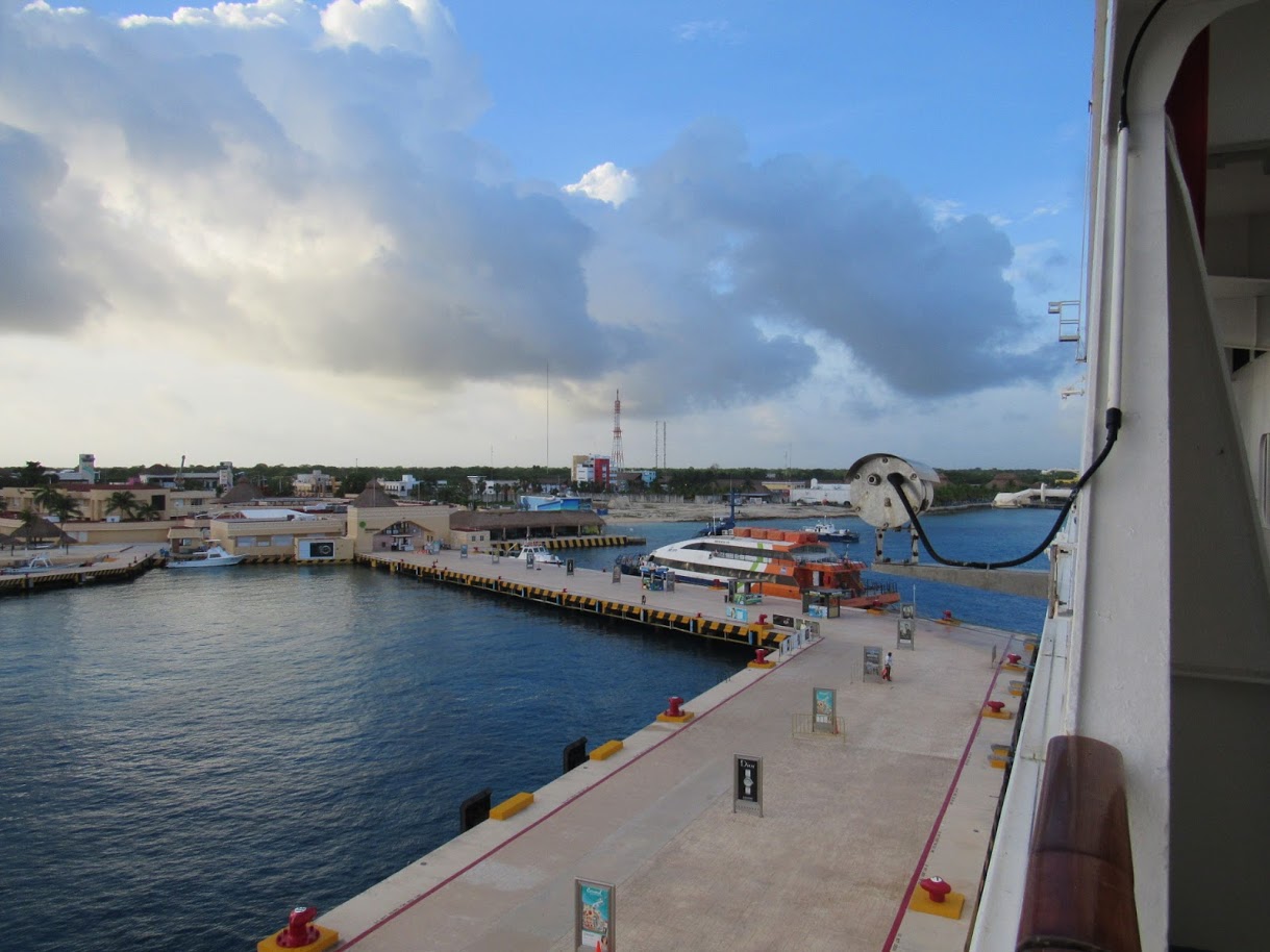 Amarré à Cozumel